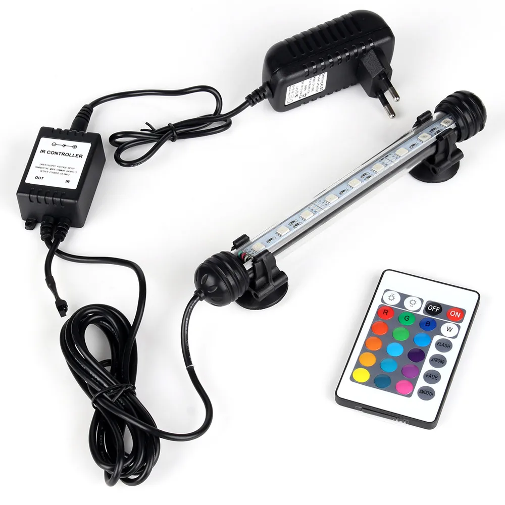 RGB светодиодный светильник для аквариума водонепроницаемый IP68 5050 SMD бар