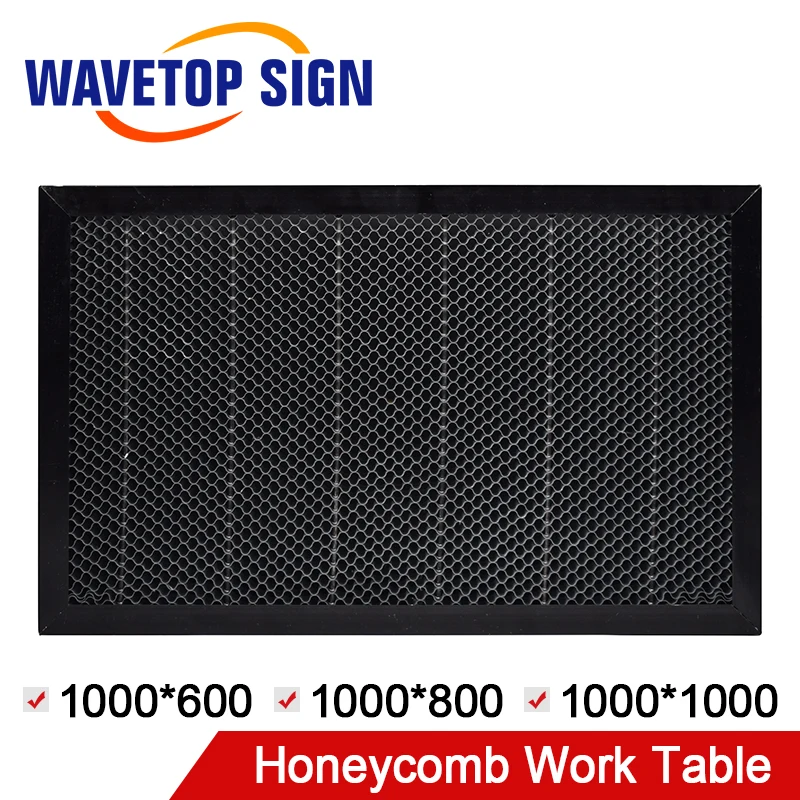 WaveTopSign лазерный сотовый Рабочий стол 1060 1080 мм Размер доски платформа лазерные части для CO2 машина для лазерной гравировки и резки
