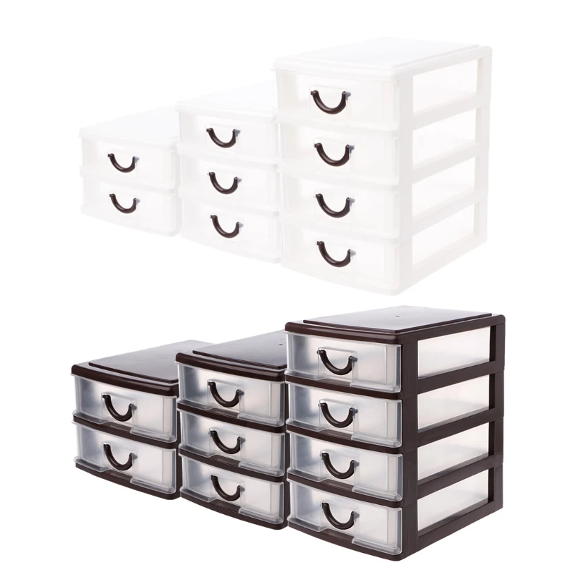 

Desktop Organizer Drawer Storage Box Detachable Jewelry Makeup Cabinets Case