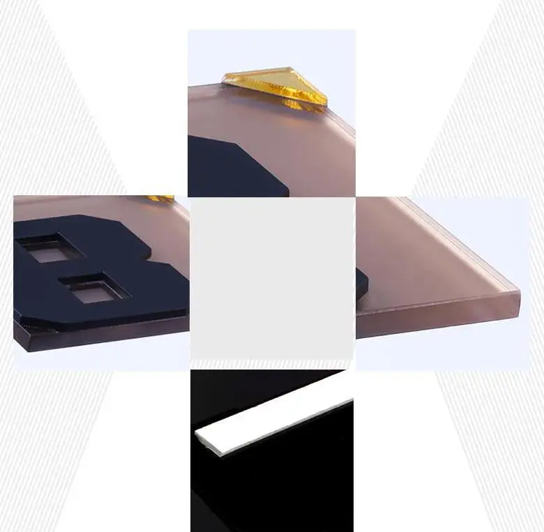 

Customized Acrylic Letters For Sign Personalized Serial Number Plate Holder Table Desk Number Cards Desk Number Tags Signage