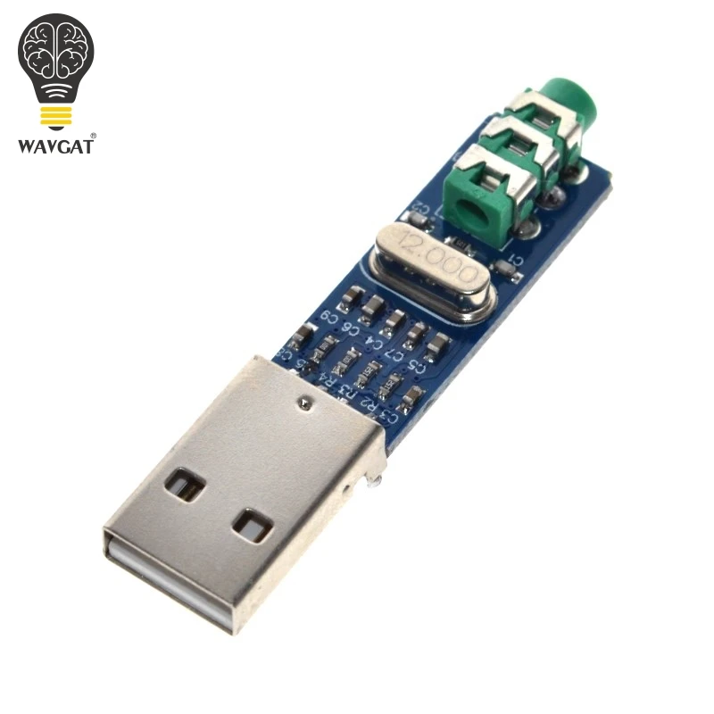 5 в Mini PCM2704 USB DAC HIFI звуковая карта Power декодер модуль платы для Arduino Raspberry Pi 16