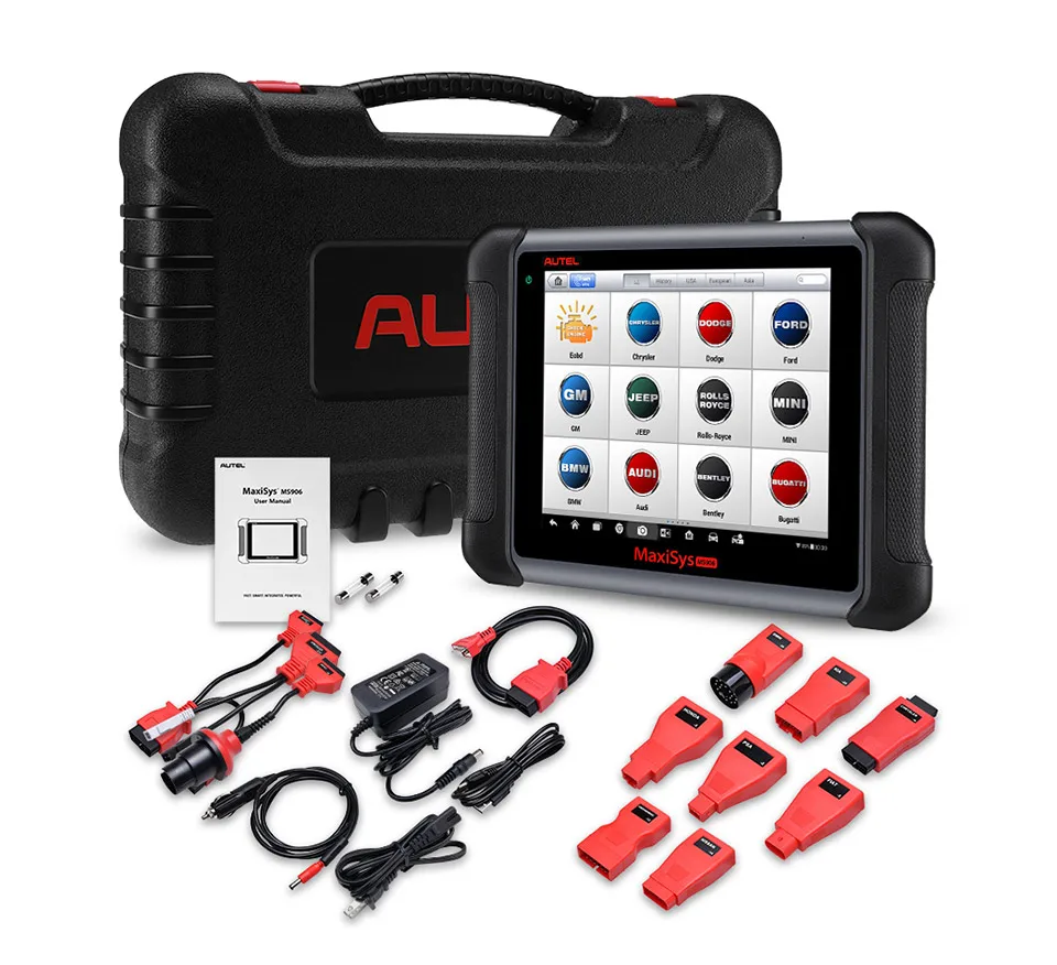 

Autel MaxiSys MS906 Car Diagnostic Tool Automotive Scanner OBD2 Auto Scan Tools PK MaxiDAS DS708 DS808 MK906 Key ECU Coding