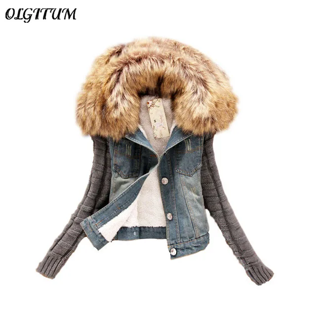 Женская короткая джинсовая куртка большого размера на весну осень 2019|jeans outerwear|short