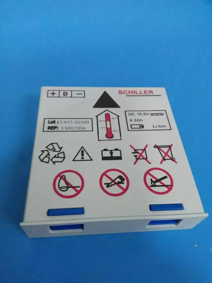 Аккумулятор для дефибриллятора Shiller Argus pro lifecare 2 10 8 В Ач новый