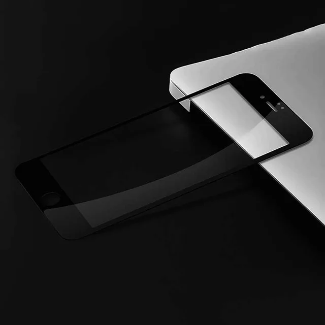 Закаленное 3d стекло с мягкими краями и полным покрытием для iPhone 8s защитная пленка