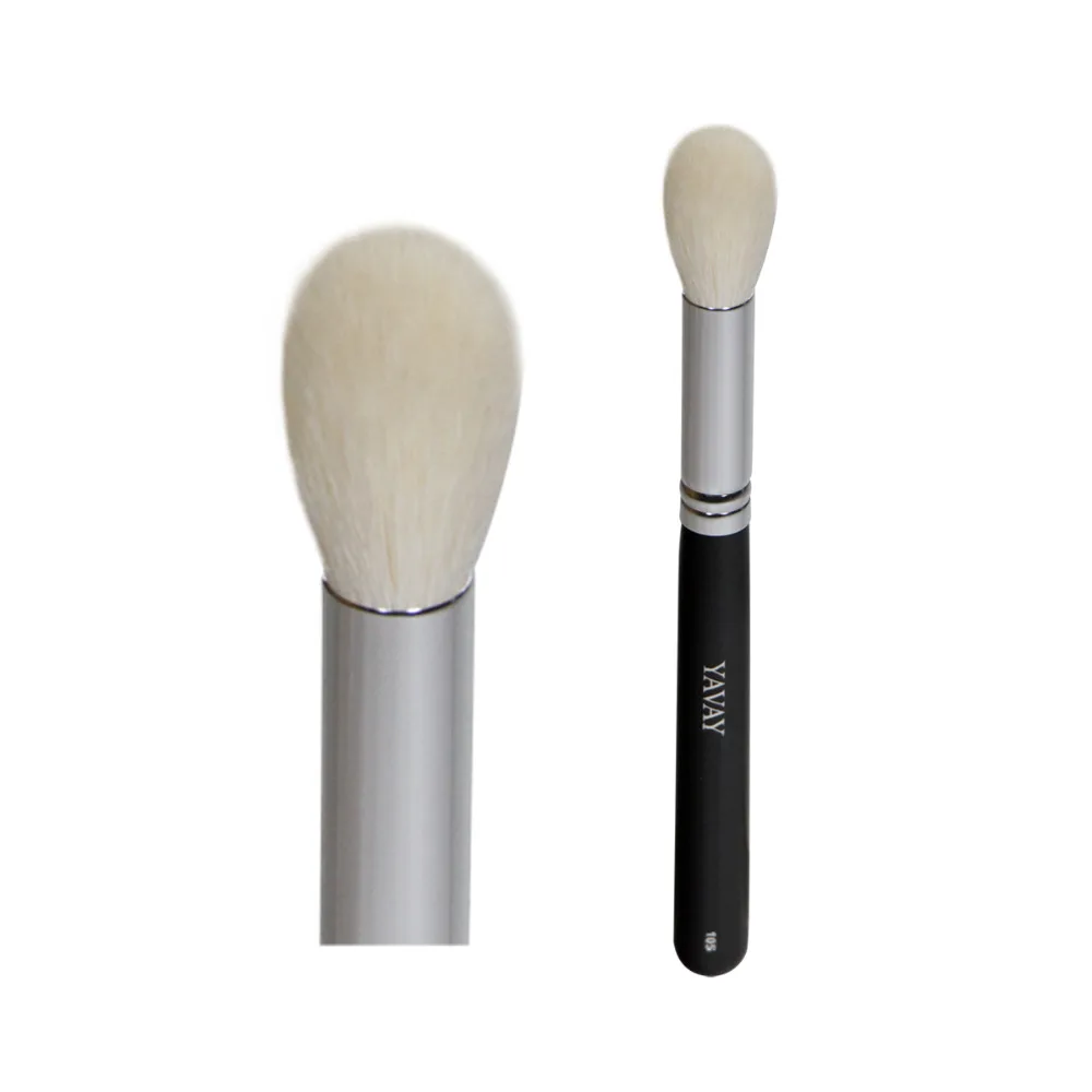 YAVAY 105 Роскошная блестящая кисть для хайлайтера Nnatural Synthetic Hair Mix супер мягкая