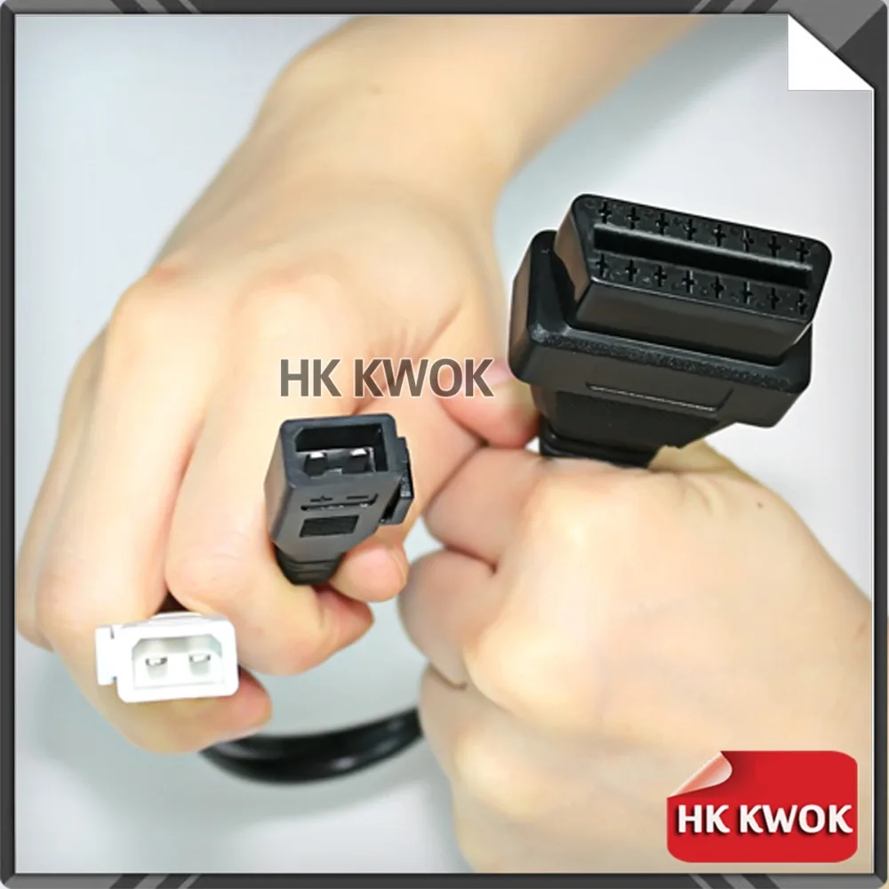 5 шт. OBD 2 OBDII кабель для Audi 2x2 2*2 до 16 контактов диагностический сканер Инструменты