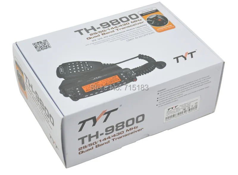 TYT TH9800 TH-9800 мобильный трансивер автомобильная радиостанция 29/50/144 МГц