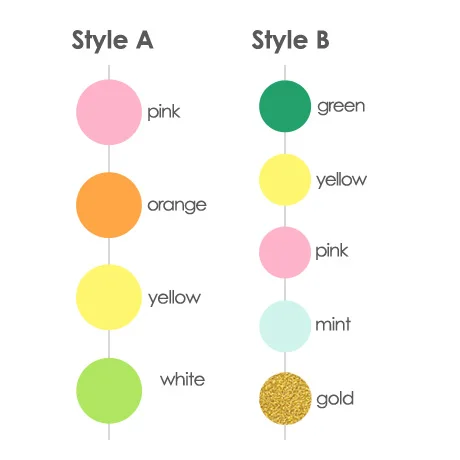 [PGP] тропическая бумажная круглая гирлянда надпись &quotАлоха Гавайи&quot Rio Flamingo