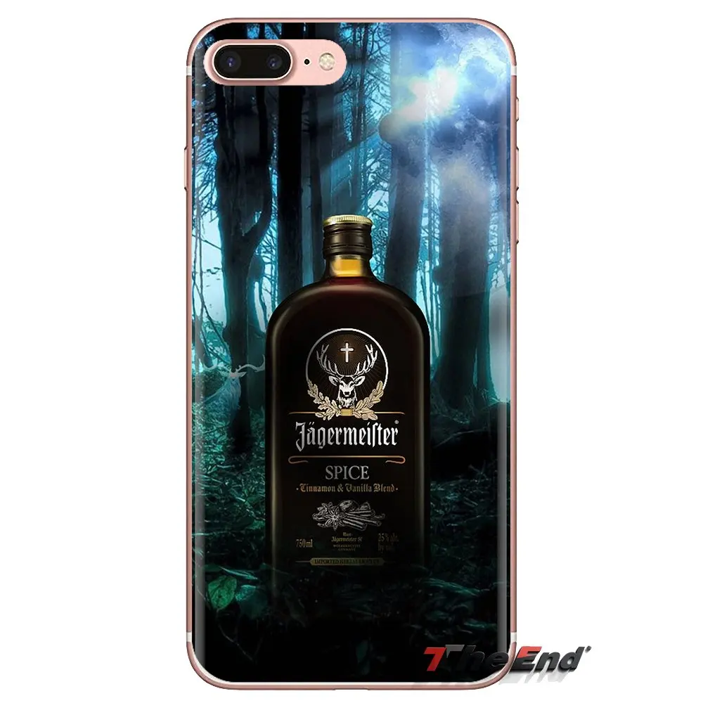 Silicone Cases Cover For HTC One U11 U12 X9 M7 M8 A9 M9 M10 E9 Plus Desire 630 530 626 628 816 820 830 Jagermeister Retro Bottle |