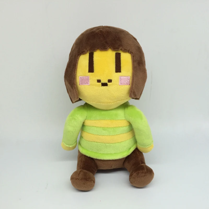 2 шт./лот 20 см Undertale Чара & Frisk плюшевые игрушки куклы милые мягкие для детей подарки