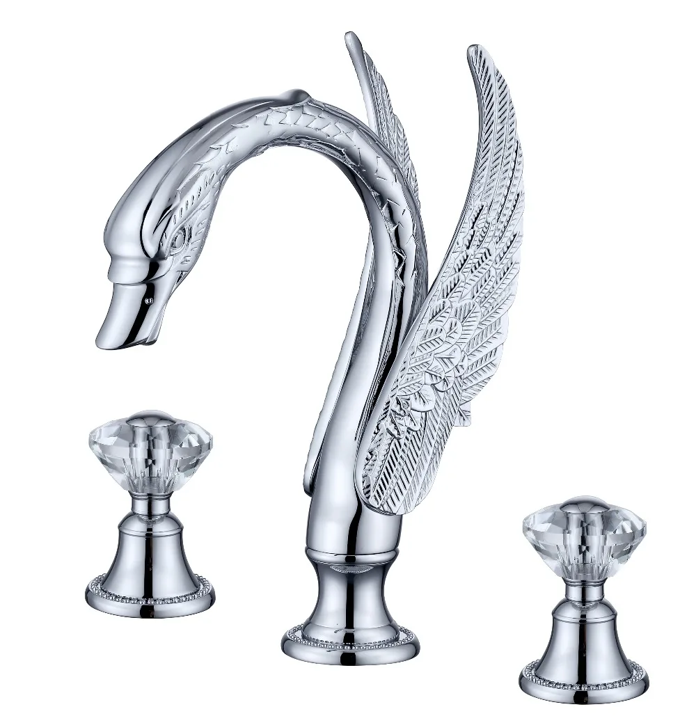 Хромированный смеситель для ванны SWAN набор из 3 предметов соответствует нашему