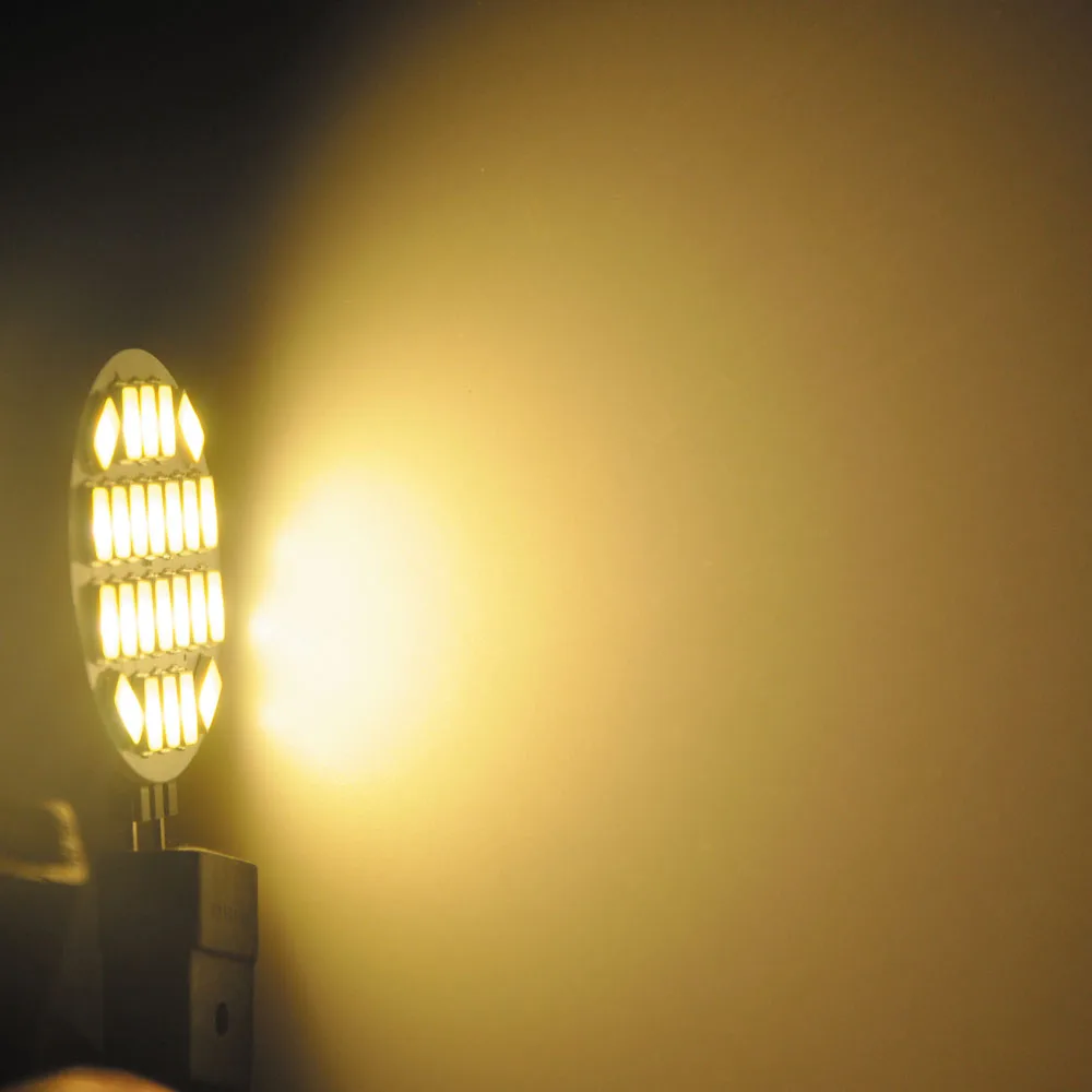 JYL 10 шт. 360lm G4 Светодиодная лампа 3 Вт 5730 24 SMD чистый белый теплый домашний Точечный