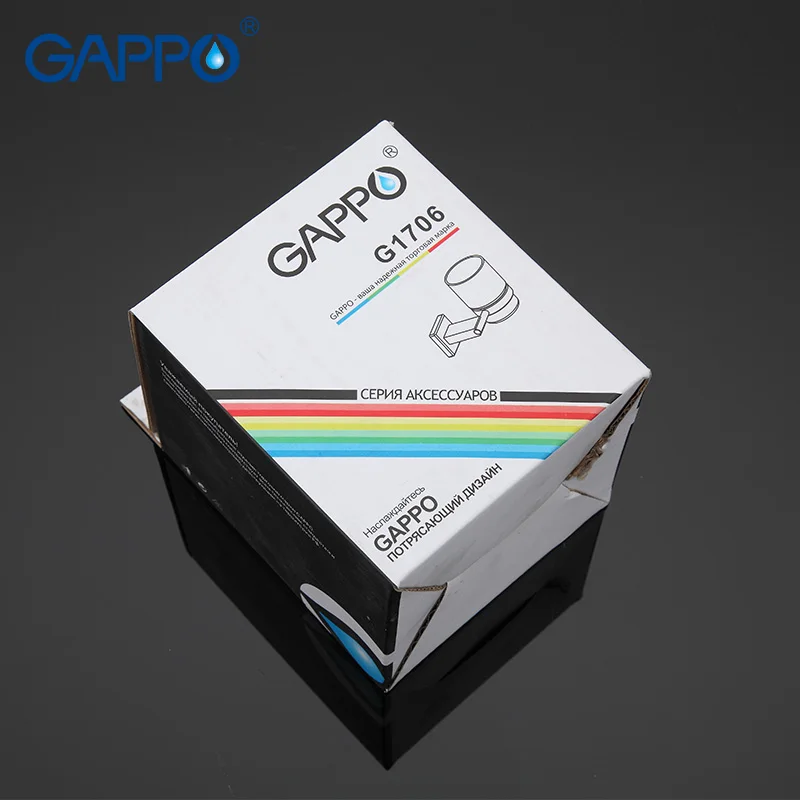 Держатель для стакана GAPPO стеклянный настенный держатель зубных щеток из