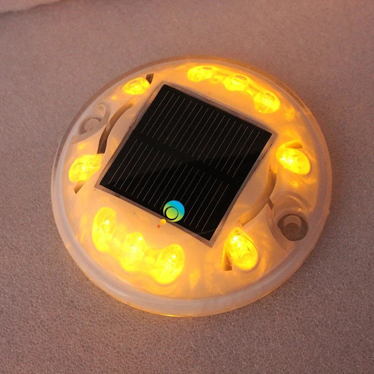 360-градусный Белый пластиковый корпус круглый желтый светодиодный светильник