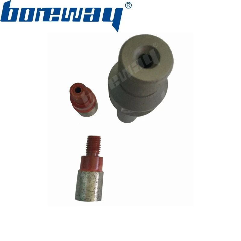 Boreway Поставка кусок D20x20TxM12-1/" G ЧПУ алмазного винта ядро фрезерование бит с соединителем гранита мрамора и другого камня