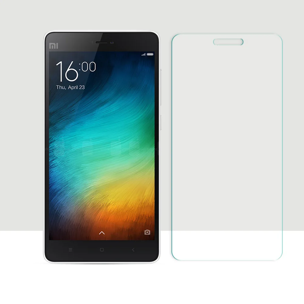 Защитное стекло закаленное 2.5D 0 2 мм HD для Xiaomi Mi 4i 4c Mi4i|tempered glass|glass for xiaomiscreen protection film