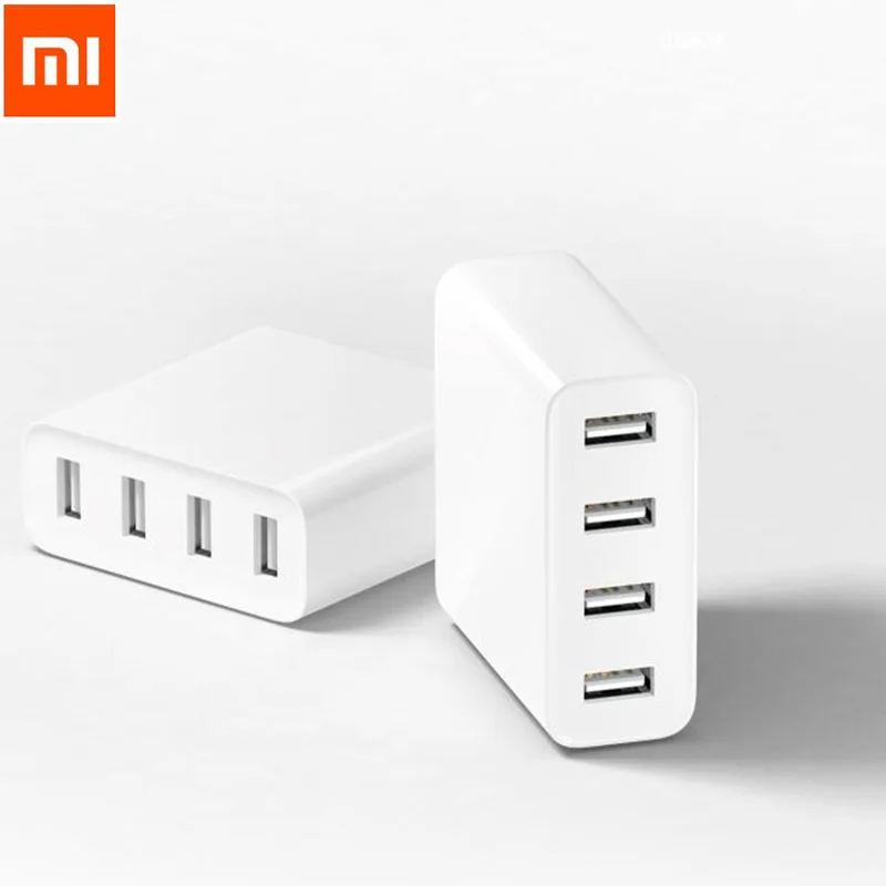 Зарядное устройство Xiaomi с 4 USB-портами 5 В/7 А 35 Вт | Электроника
