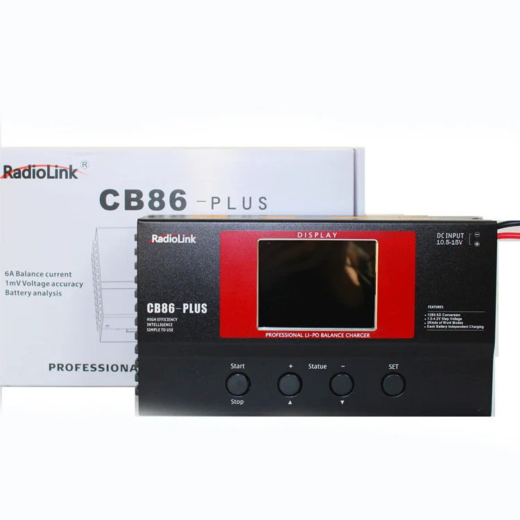 Зарядное устройство для баланса Radiolink CB86 Plus 8 шт 2 6 S Lipo батарея в одно время