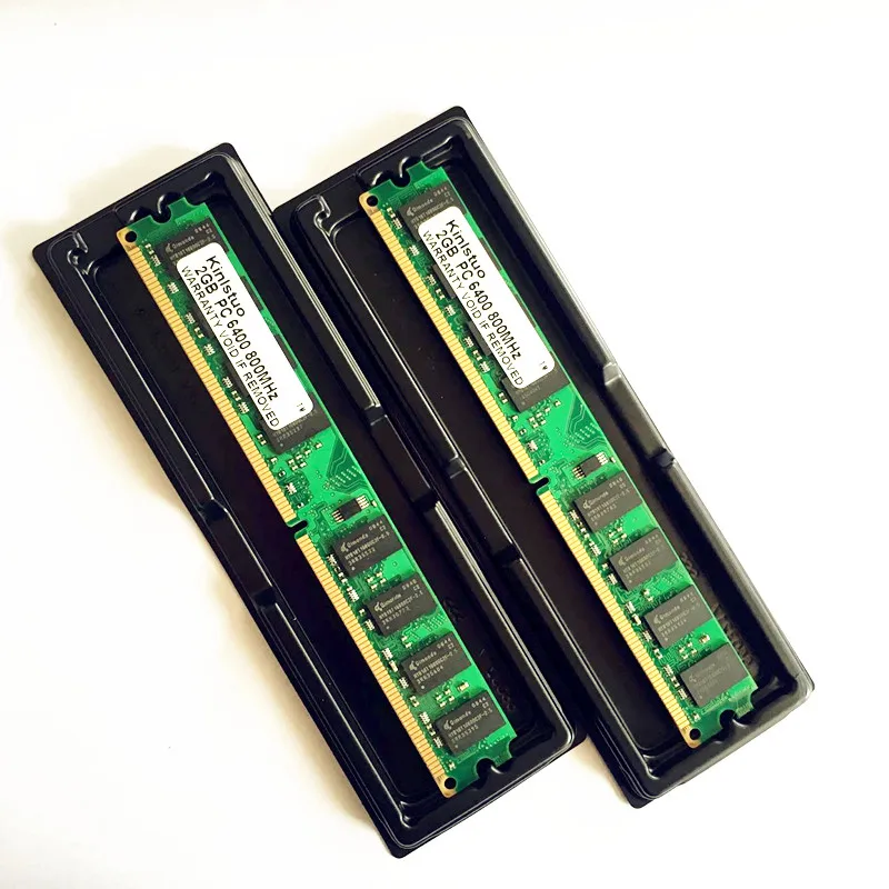 Kinlstuo 4GB(2pcsX2GB) DDR2 2GB Ram 800Mhz PC2-6400U 240Pin 1.8V CL6 Desktop Memory | Компьютеры и офис