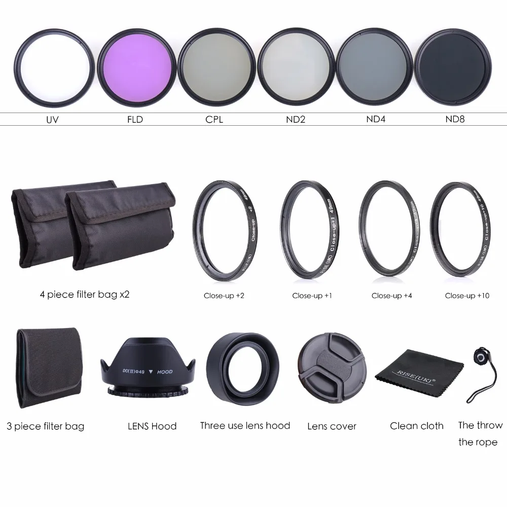 Бленды для объективов из каучука/Набор салфеток очистки Nikon|lens hood for nikon|nikon sethood |
