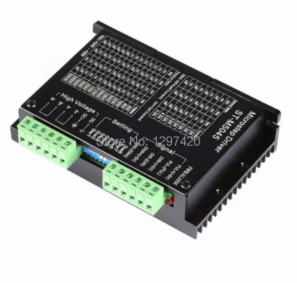 24-50vdc 256 подразделение st-m5045 ЧПУ микро-шаговый name23 Шаговые двигатели Драйвер bi-polar 2 фазы 4.5a