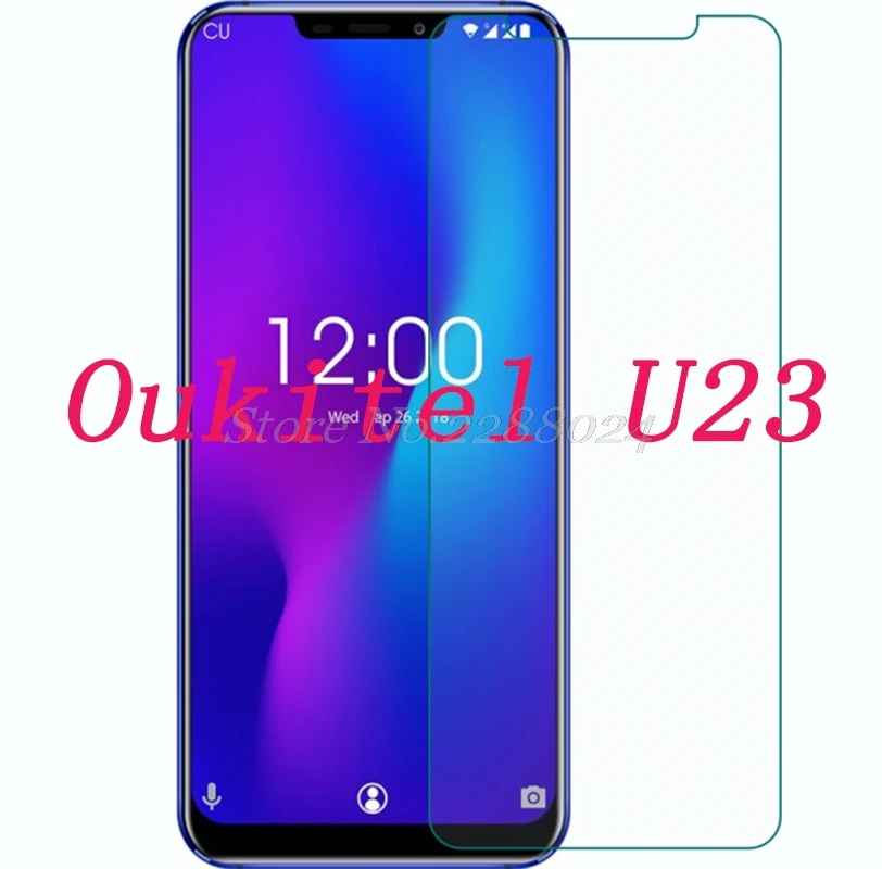 

Закаленное стекло 9H для смартфона Oukitel U23 6,18 дюйма, Взрывозащищенная защитная пленка, Защитная пленка для экрана телефона