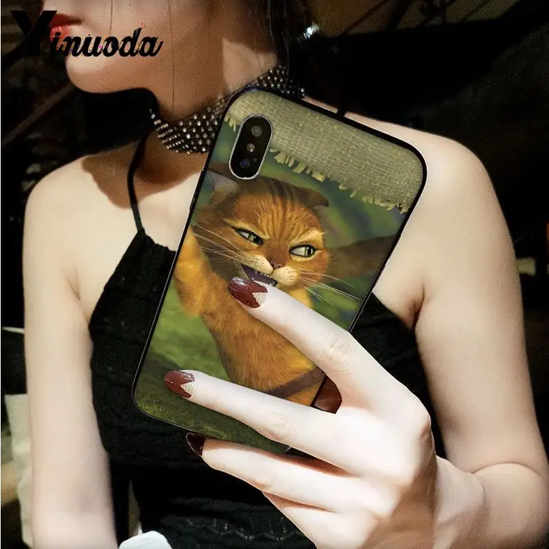 Yinuoda тупой и прекрасный Шрек DIY печать рисунок чехол для телефона крышка оболочка для Apple iPhone 8 7 6 6S Plus X XS MAX 5 5S SE XR