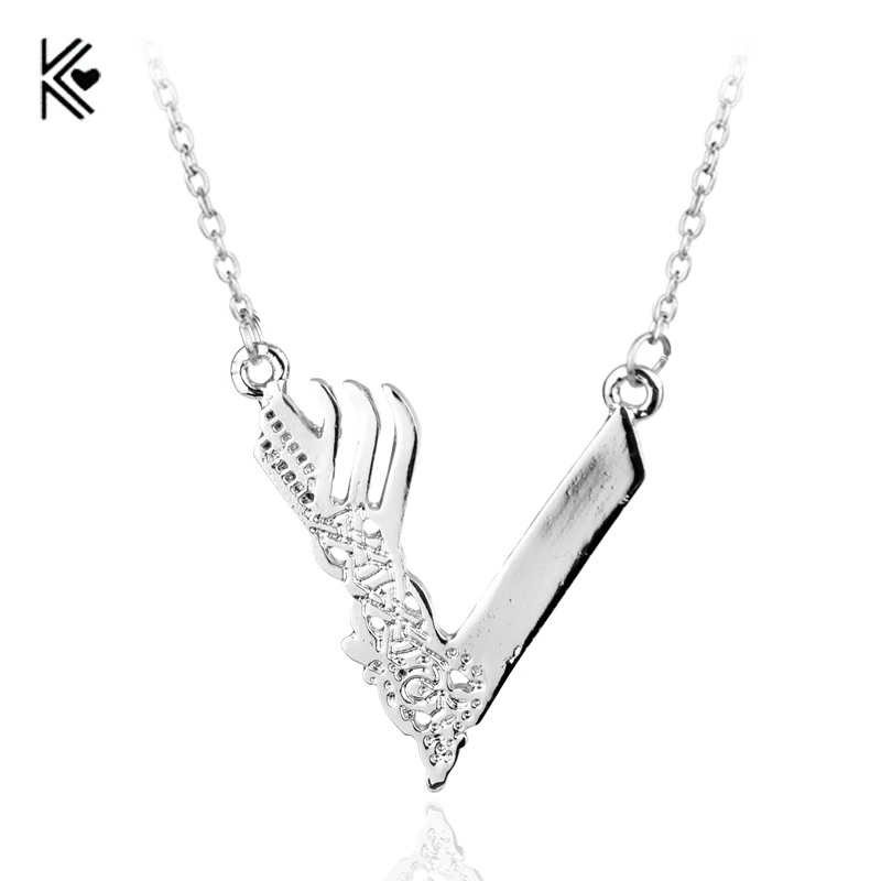 Ожерелье цепочка с V образным вырезом в стиле Викинги|necklace jewelry|designer jewelryjewelry design |