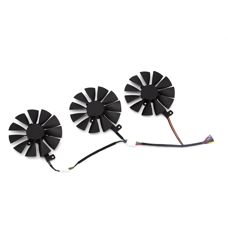 87 мм T129215SH T129215SL 12 V 0.30A вентилятор для ASUS ROG-STRIX-RTX 2070-O8G-GAMING RTX2060 O6G графическая карта Вентилятор охлаждения