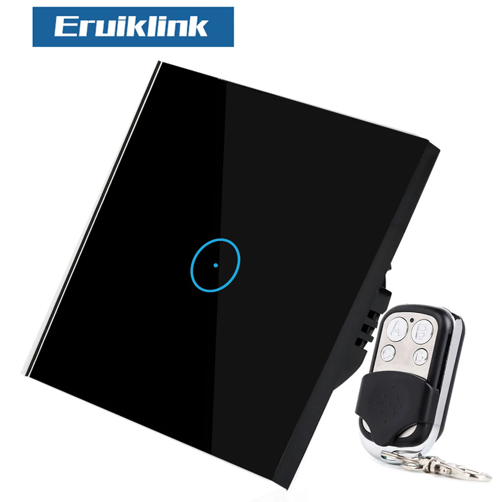 Умный настенный выключатель Eruiklink 1 комплект с дистанционным управлением RF433