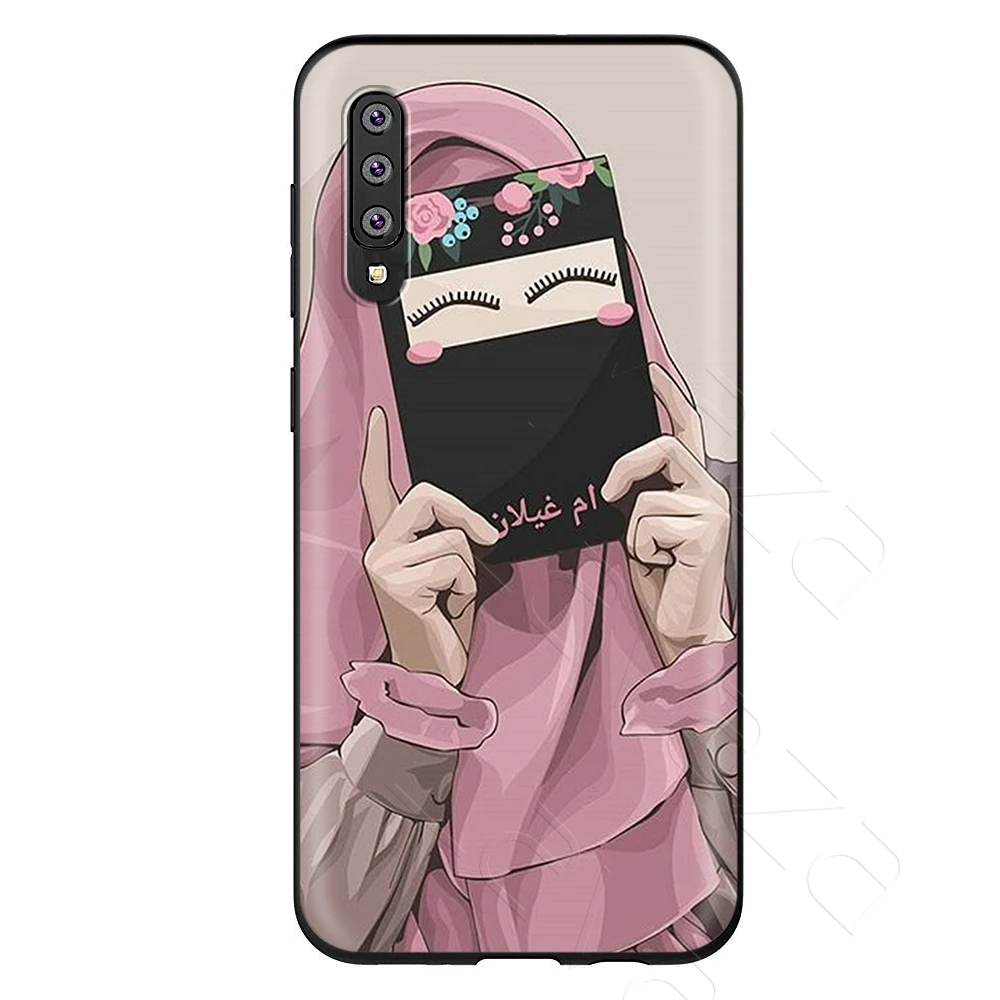 5 Lavaza исламский мусульманский Hijabi девочек художественный чехол для Samsung Galaxy S6 S7 край J6 S8 S9 S10 плюс A3 A5 A6 A7 A8 A9 Note 8, 9 - Цвет: 5