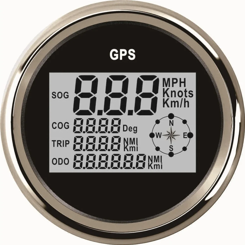 1 шт. цифровой GPS-одометр 85 мм 9-32 В | Автомобили и мотоциклы