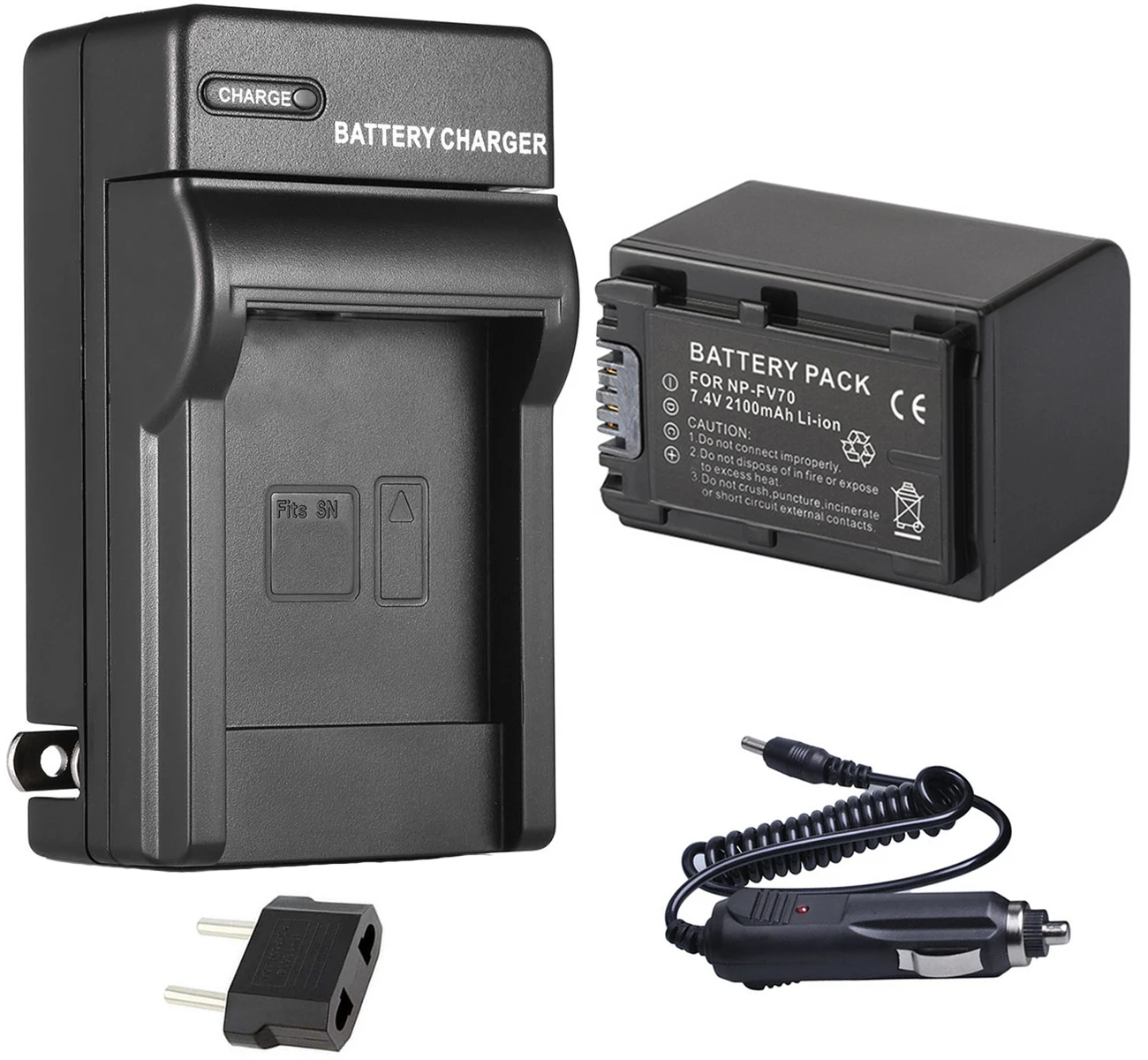 Аккумулятор + зарядное устройство для Sony DCR SX15 SX22 SX33 SX34 SX43 SX44 SX45 SX53 SX63 SX65 SX73 SX83