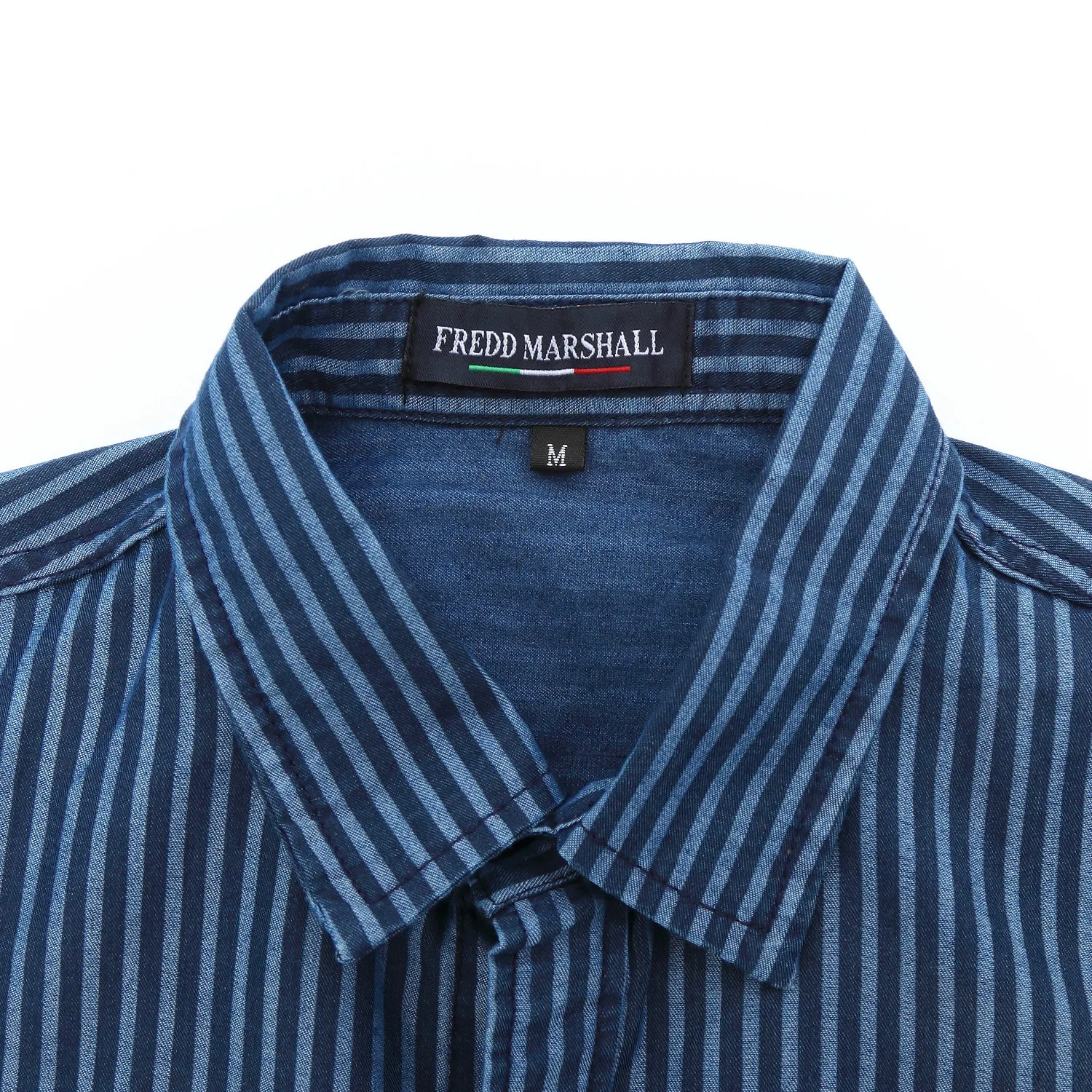 Мужская Повседневная рубашка в полоску с длинным рукавом из мягкого хлопка|shirt men