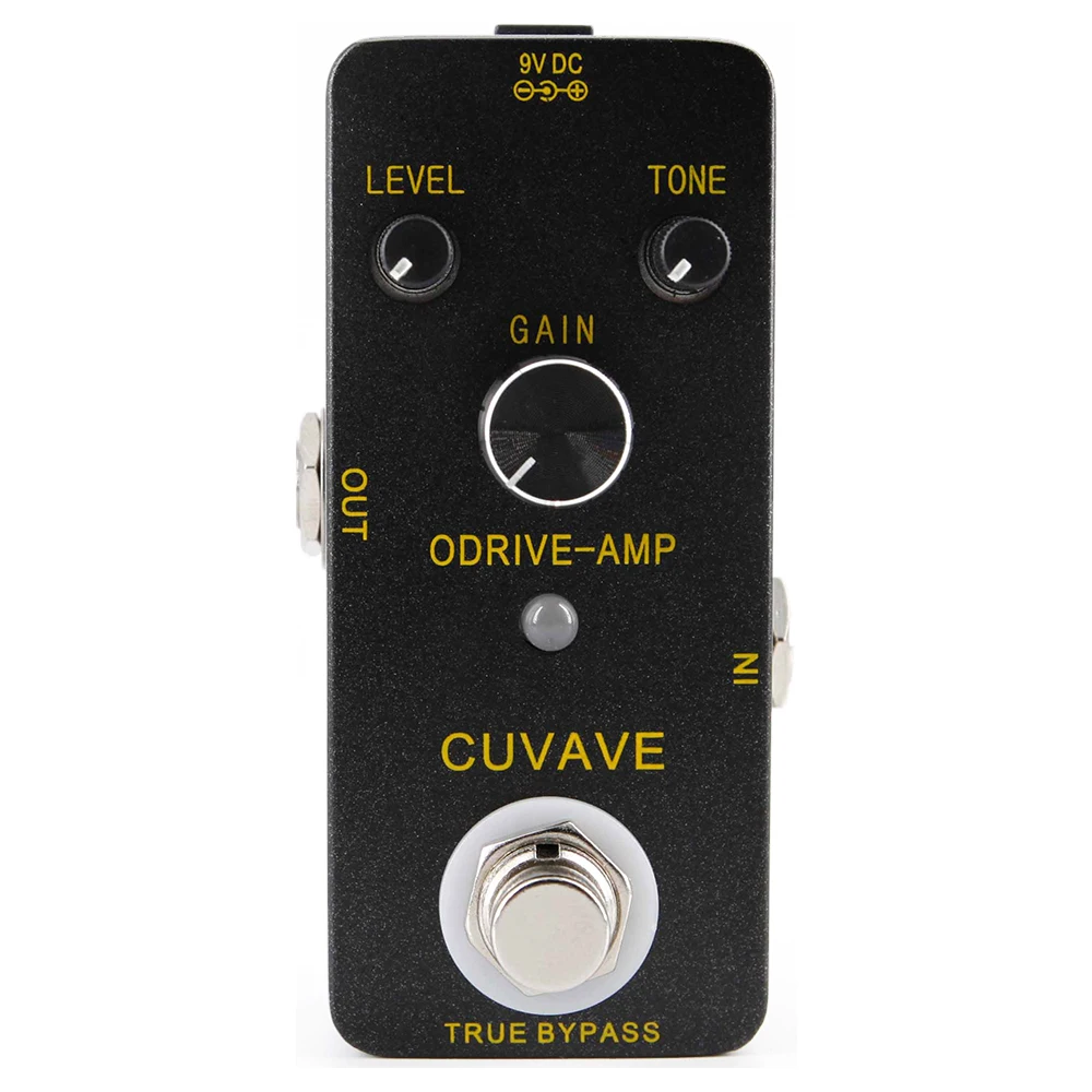 

CUVAVE ODRIVE-AMP Overdrive Guitar Effect Pedal Effects Stompbox 1970' s Classic Tube Overdrive True Bypass