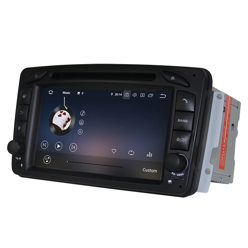 KSAOTU 7 &quotDAB + 4G Android 9 0 автомобильный DVD плеер SD GPS для Mercedes Benz C/CLK/G Class W203 Vito