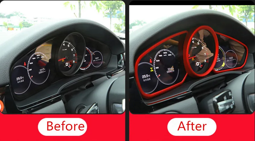 Cayenne 2011 2012 2013 2014 2015 2016 2017 2018 приборной панели инструмент калибровки спидометра