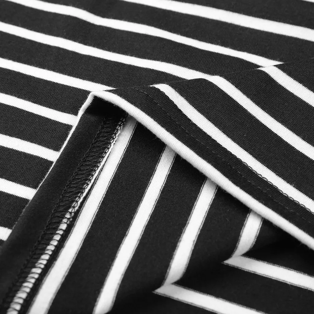 Модные женские платья для беременных летние полосатые облегающие повседневные с