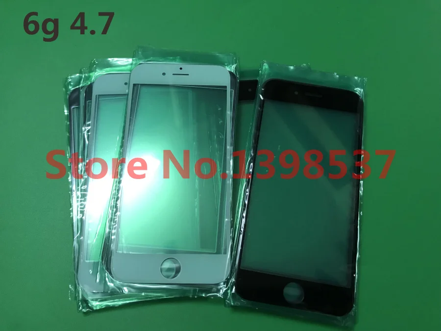 

20pcs/lot AAA high quality LCD Front Touch panel Glass Outer Lens for iphone 6 6g 4.7inch Replacement Repair Parts