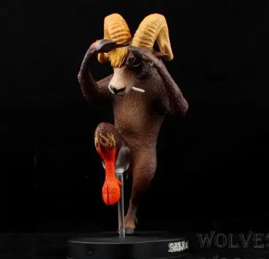 Аниме one piece 15th AnJi Goat Ver. Фигурка из ПВХ Подарочный Коллекция Модель Кукла с