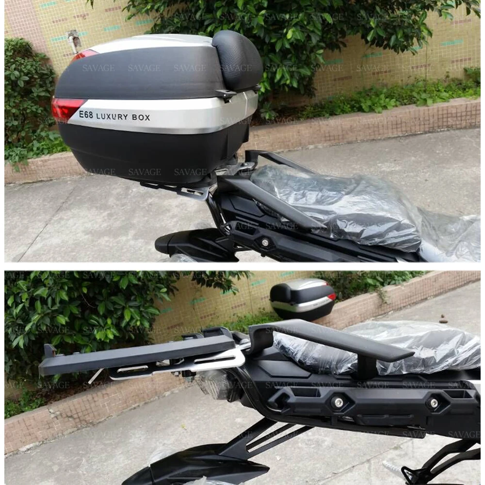 Мотоцикл с ЧПУ Алюминиевый задний багажник для YAMAHA FJ-09/MT-09 Tracer