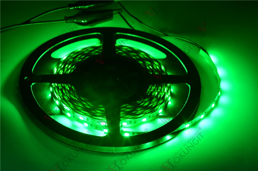 50M 10X 5M SMD 2835 5mm 60led/M 300LEDs Super bright Led Strip Flexible Light String Red Blue Green White for Christmas DC5V | Лампы и
