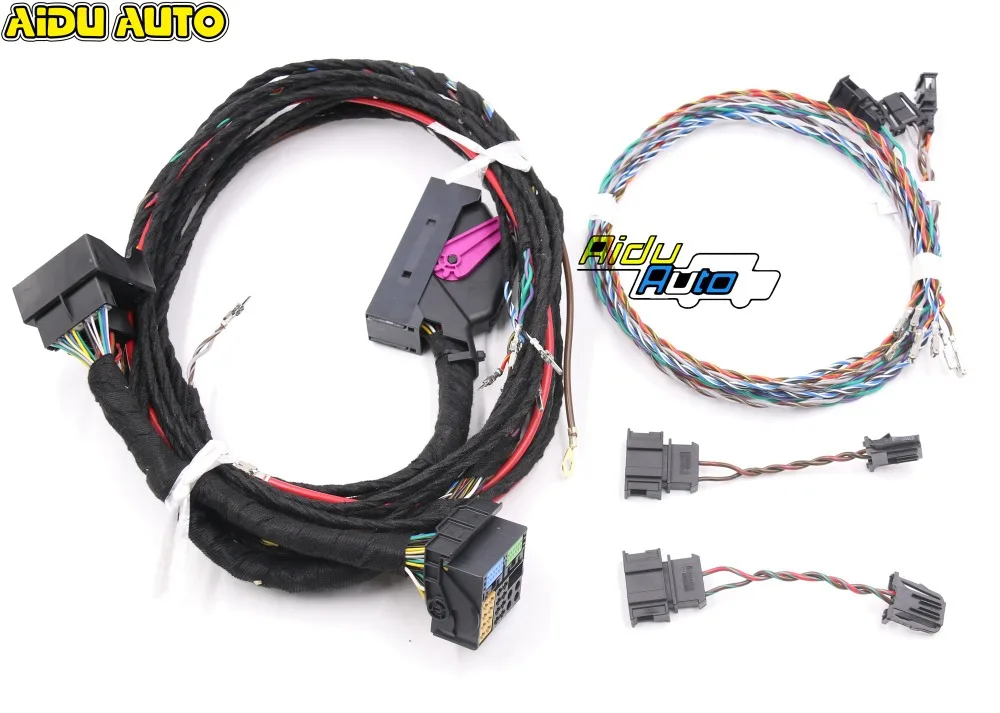Используйте для VW PQ Tiguan Plug& play RNS510 Dynaudio Системы акустика кабельная система
