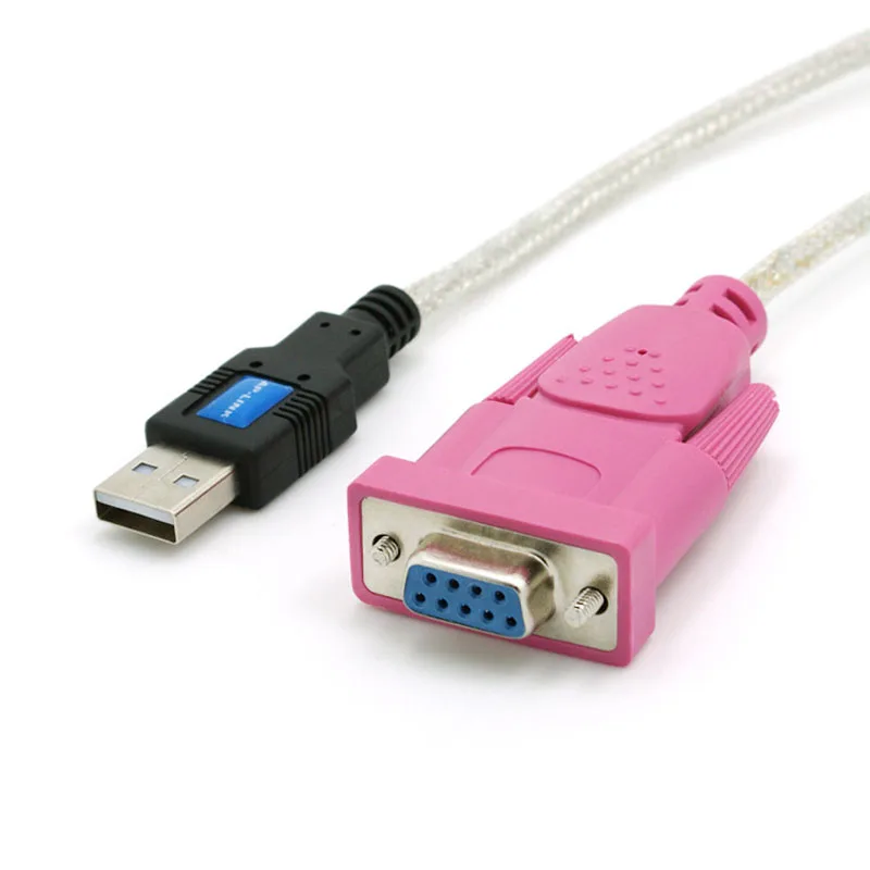RS232 Serial DB9 Pin Female to USB 2.0 PL-2303 Cable for Window98/2000/Win XP/Vista/MAC WIF66 |