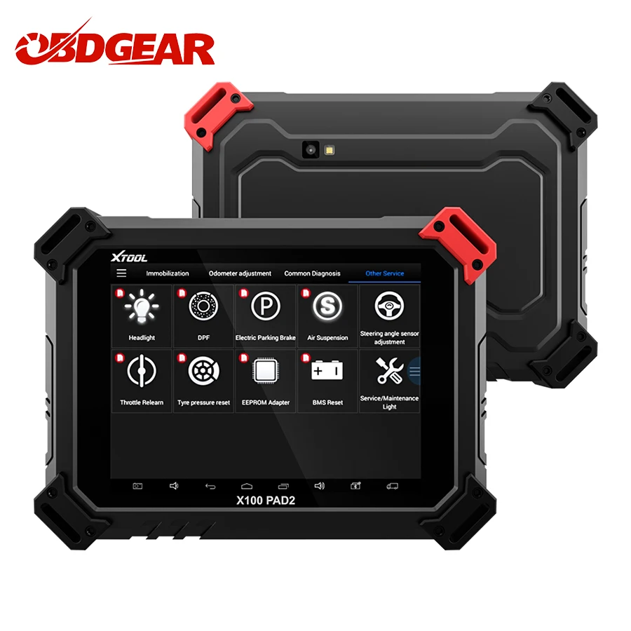 Программатор автомобильных ключей XTOOL X100 PAD2 одометр с EPB EPS TPMS OBD2 подушка 2 Pro для