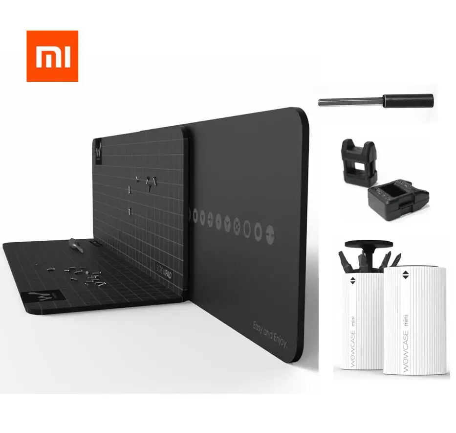 Xiaomi mijia wowstick wowpad Магнитный винт Postion Memory Plate Mat 1P+ 1F+ 1FS электрический набор отверток xiaomi smart home kit