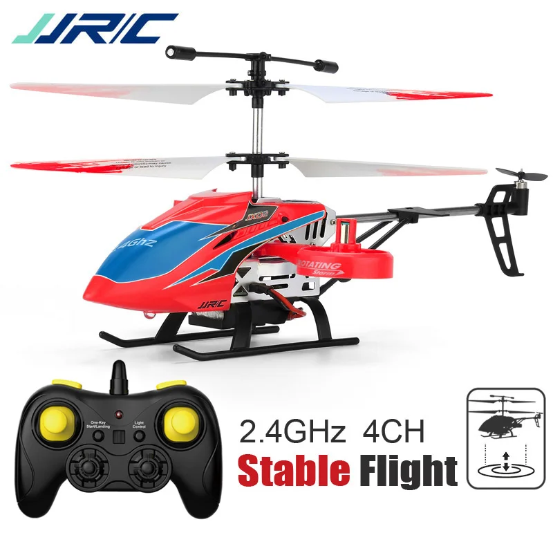 JJRC JX02 Летающий Радиоуправляемый вертолет 2 4G 4CH удержание высоты пульт