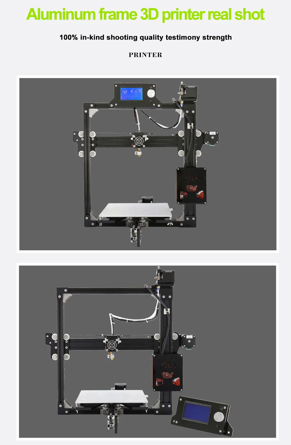 Новейший Anet A2 LCD2004/12864 дешевый 3d принтер Anet Прямая с фабрики Бесплатный налог Лучшая цена Нью-Йорк склад