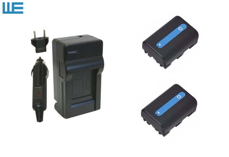 Аккумулятор FM50 FM51 с зарядным устройством для Sony батарея и зарядное устройство NP